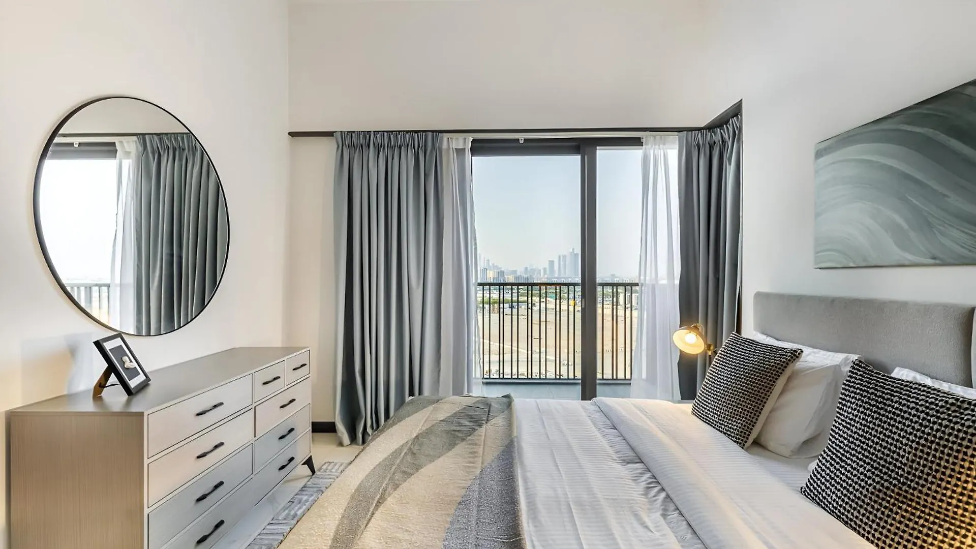 Burj Khalifa View I 1 Bdr Apartment In Mbr City I Mag Eye Dubai