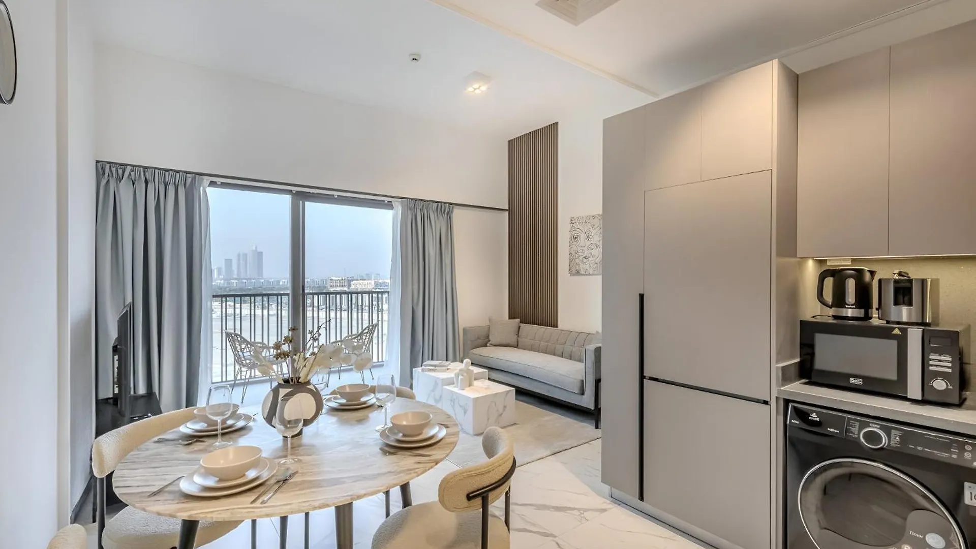 Burj Khalifa View I 1 Bdr Apartment In Mbr City I Mag Eye Dubai
