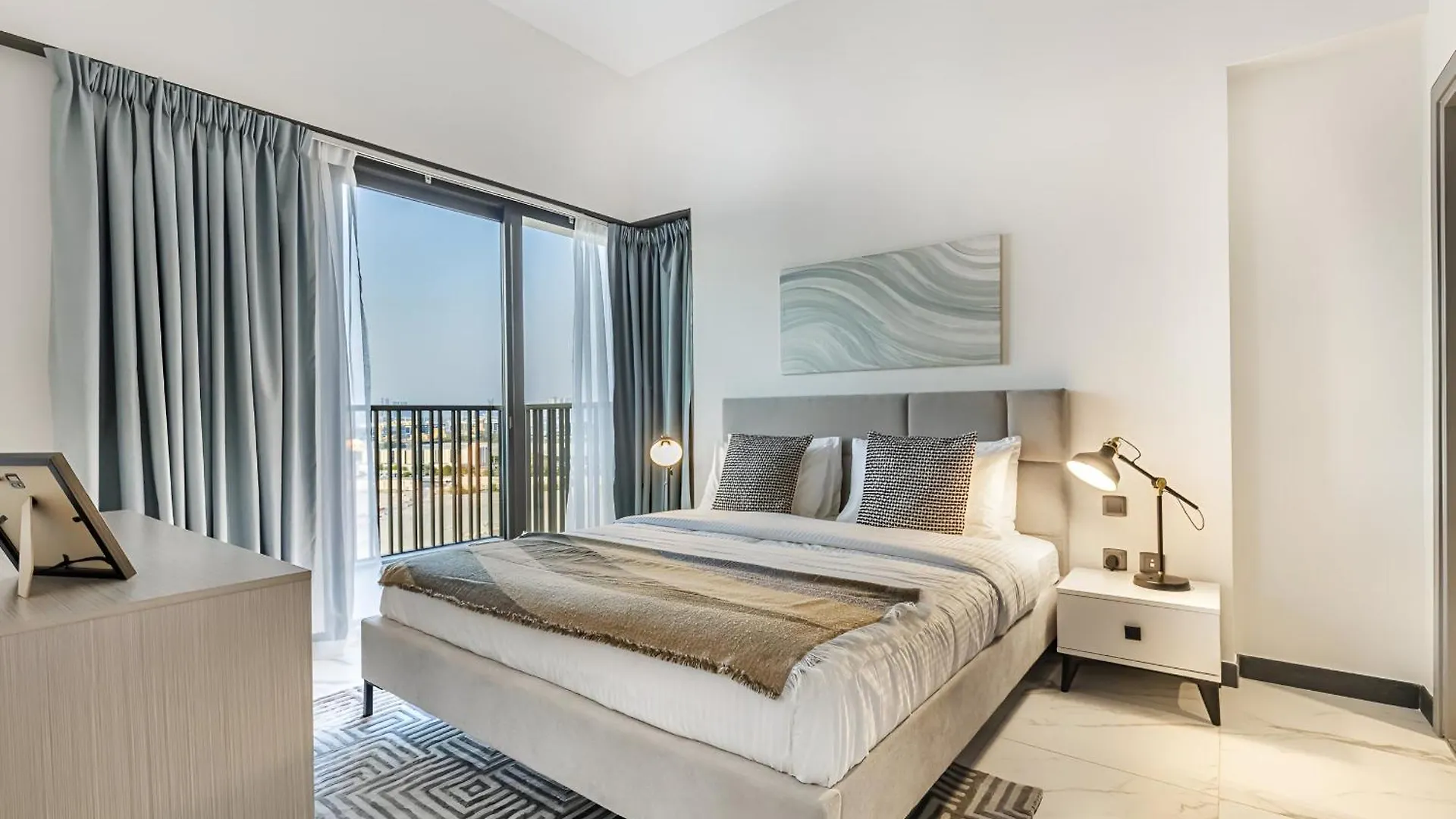 Burj Khalifa View I 1 Bdr Apartment In Mbr City I Mag Eye Dubai